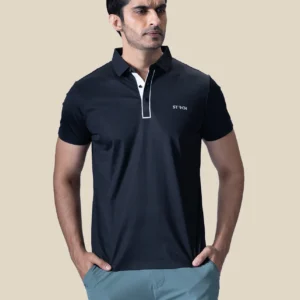 Men Premium Polo Black