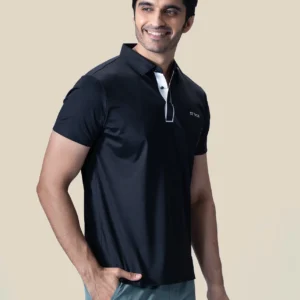 Men Premium Polo Black